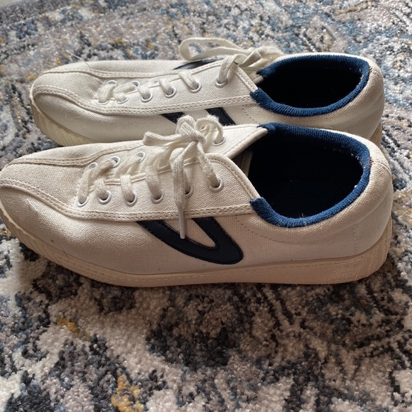 Tretorn blue and white sneakers - Picture 5 of 7